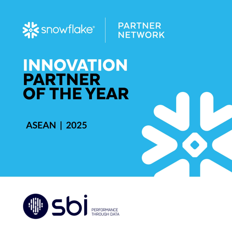 SBI Snowflake Award APAC-Social Media