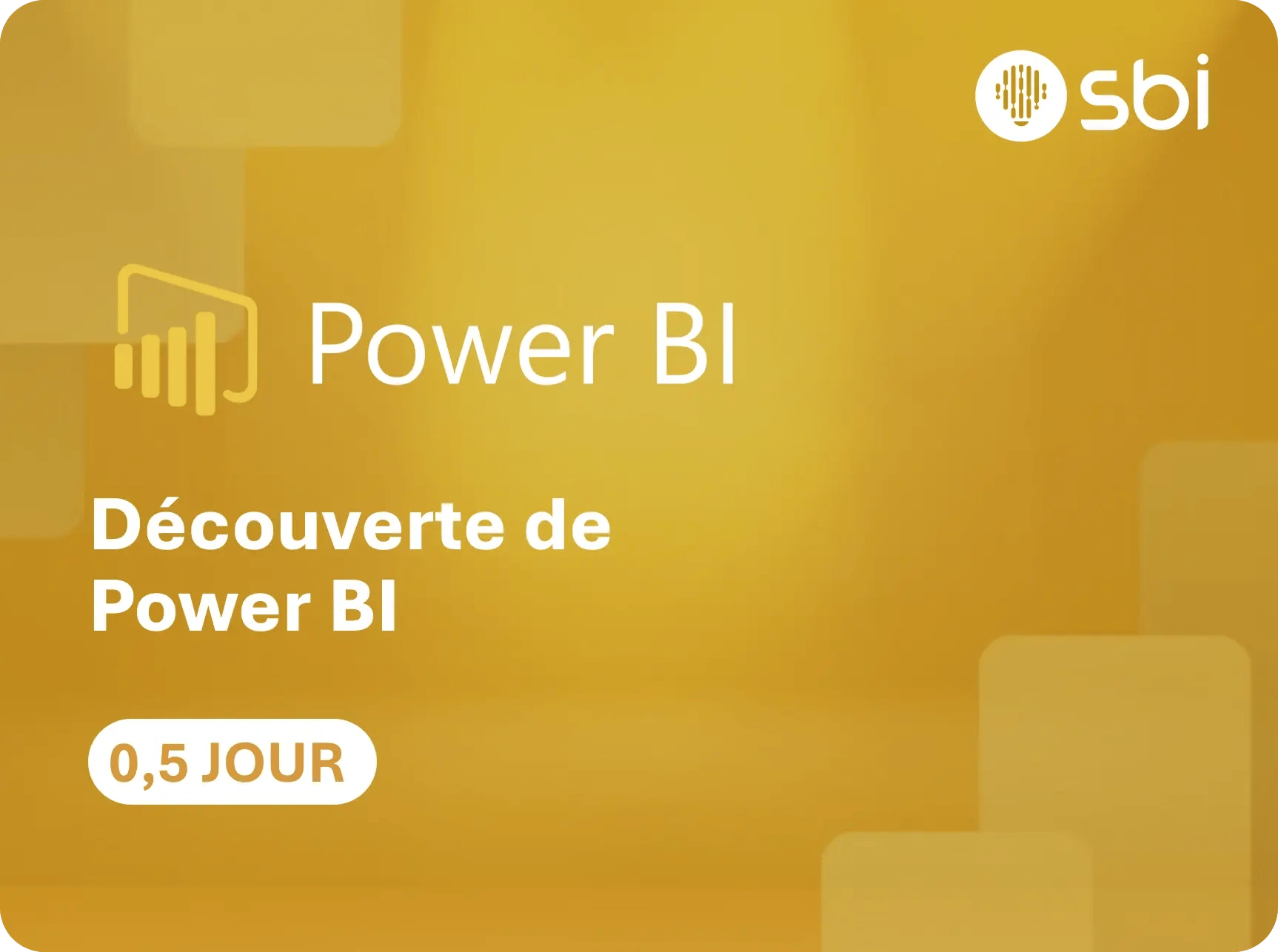 SBI-Group-Formation Power BI decouverte
